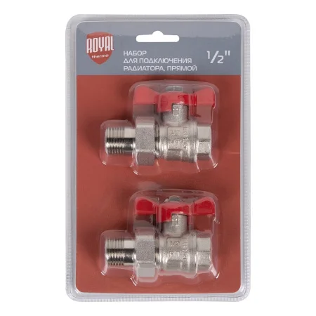 Набор для подключения радиатора прямой Royal Thermo 1/2" НС-1161363 Набор для подключения радиатора прямой Royal Thermo 1/2" НС-1161363