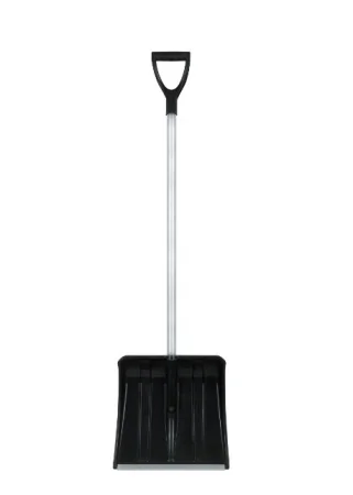 Лопата снегоуборочная SnowКРИСТАЛЛ 68102 с черенком 380х365x1330мм