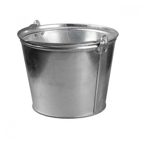 Ведро строительное 15л оцинкованное круглое Россия *1/10 Ведро строительное 15л оцинкованное круглое Россия *1/10
