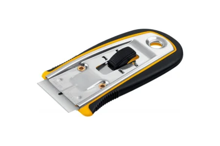 Скребок с выдвижным лезвием 40мм, 5 доп.лезвий Stayer 08537  1