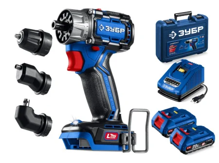 Дрель-шуруповерт аккум. Зубр Профессионал Компакт Комби №2 DB-50-22-H3 50Нм, 2 АКБ LMS (2 Ач), 0-500