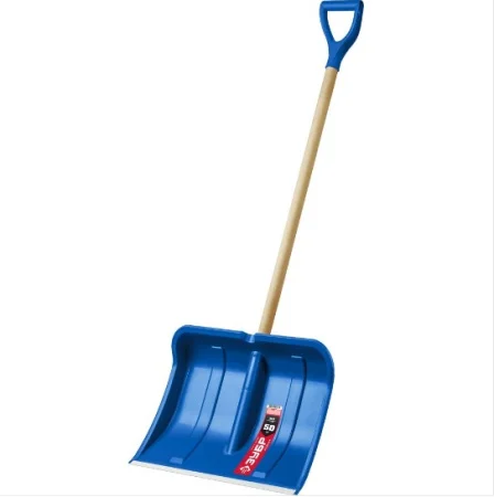 Лопата снегоуборочная Зубр 39923_z01 АЛЯСКА с черенком 490х375мм