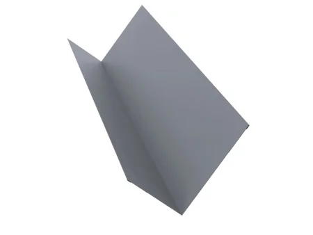 Планка примыкания верхняя 250х145х2000мм оцинкованная 0,40мм К-501