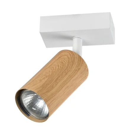Светильник спот 86608 1WT WD дерево (ЭкономСвет)  1