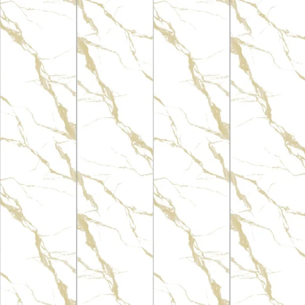 Панель ПВХ Stella Light Slim Мрамор Бьянко 671/1 2600х250х5