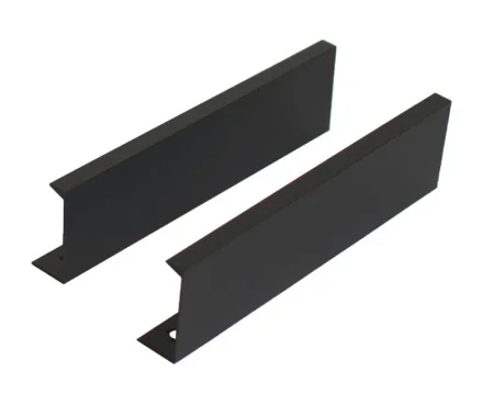 Ручка-профиль мебельная StahlBuro A306-128 BL матовый черный 2шт