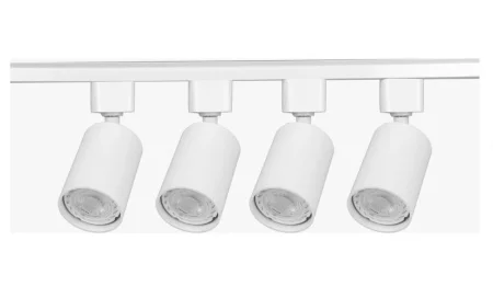 Светильник трековый однофазный TR70-SET4-GU10-WH набор из 4х шт. GU10 шинопровод 80см белый Б0063933
