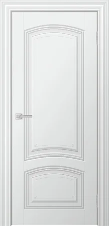 Полотно дверное Бионика-6/Lada/тон Снежный, ДГ 60*200, без решетки
