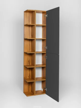 Пенал подвесной VIANT Бостон VBOS400G-PENP правый/левый 400x230x1600мм графит