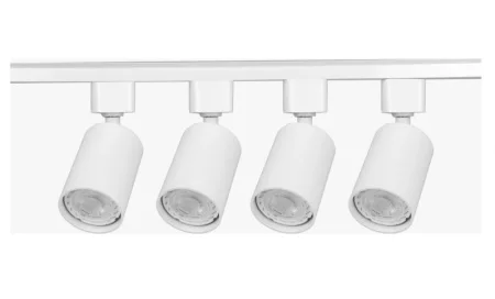 Светильник трековый однофазный TR70-SET4-GU10-WH белый Б0063933 Эра