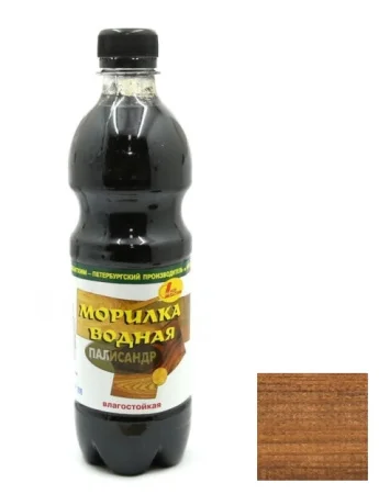 Морилка водная Палисандр 0,5 л. (Новбытхим)   12 624