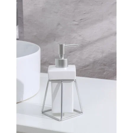 Дозатор для жидкого мыла Savanna Геометрика 4785324 серебристый