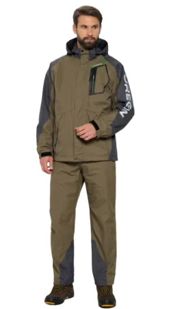 Костюм Орегон-Мембрана ОП-2 кур+п/к, р.48-50/5,6 (т.сер.+черн+лимон)