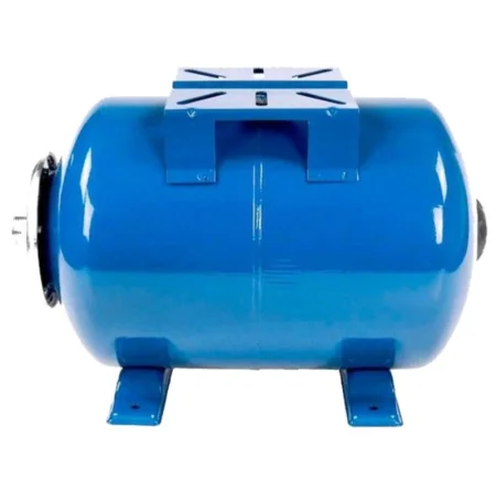 Гидроаккумулятор ГА 80Г 1" НР 80 л. горизонтальный (кон.2)