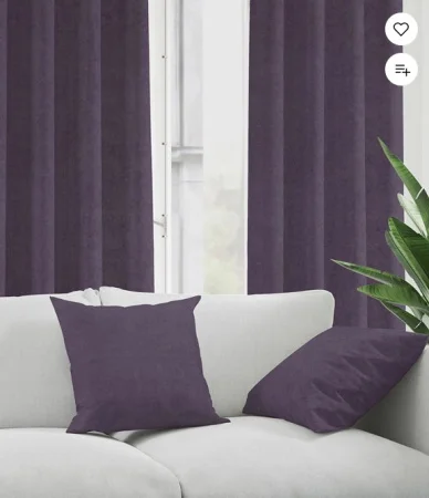 Подушка декоративная Канвас 40х40см лаванда