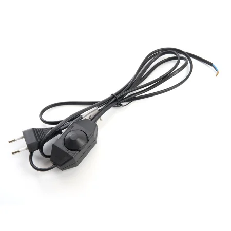 Сетевой шнур с диммером 230V 2м черный DM103-200W (Feron)  1