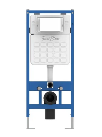 Комплект инсталляции (2 в 1) инсталляция+кнопка Iberica Blanca TSK2026
