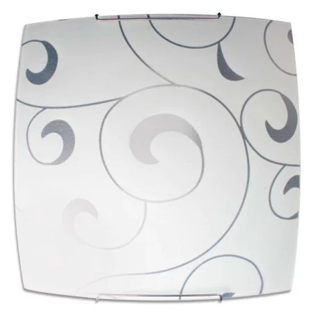 Светильник НПБ 09-60-003 "Морокко" 300х300 60Вт E27 IP20 матовый бел./клипса хром (инд. упак.) Элете