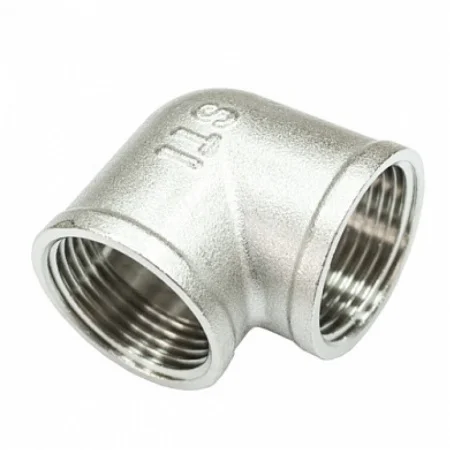 Угольник 1/2" никелир. В-В *10/200 Угольник 1/2" никелир. В-В *10/200