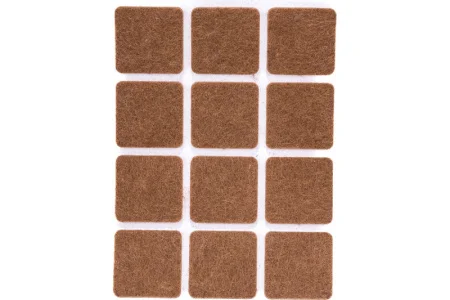 Пункт фетровый самокл. 25х30мм тёмный (12 шт) - пакет Tech-Krep 109145 *1