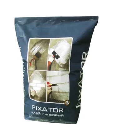 Клей гипсовый Fixator ЭлитПроф 4 кг 