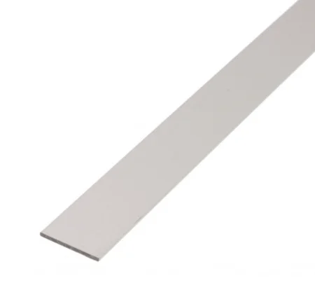 Штанга плоская 30мм 2мм 2000мм анод серебро