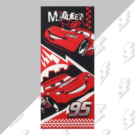 Полотенце "Тачки" 70х146см 100% хлопок 160гр/м2 2410878 *1