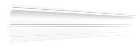 Плинтус потолочный GPX-20 2м для натяжных потолков 120 мм