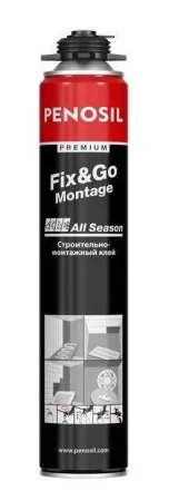 Клей-пена Premium FIX&GO Montage 750мл A3023 А5537 (Penosil)  12 (-18)