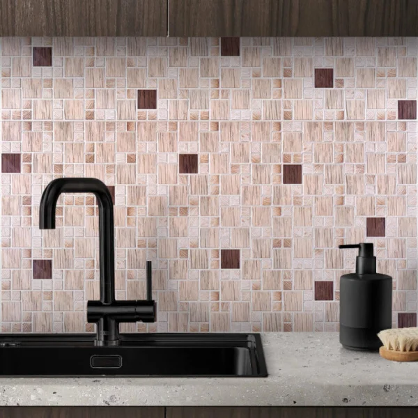 Панель ПВХ 0,3 мозаика Дуб белфорт