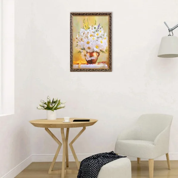 Картина "Букет ромашек" 58х76см 1075624 *1