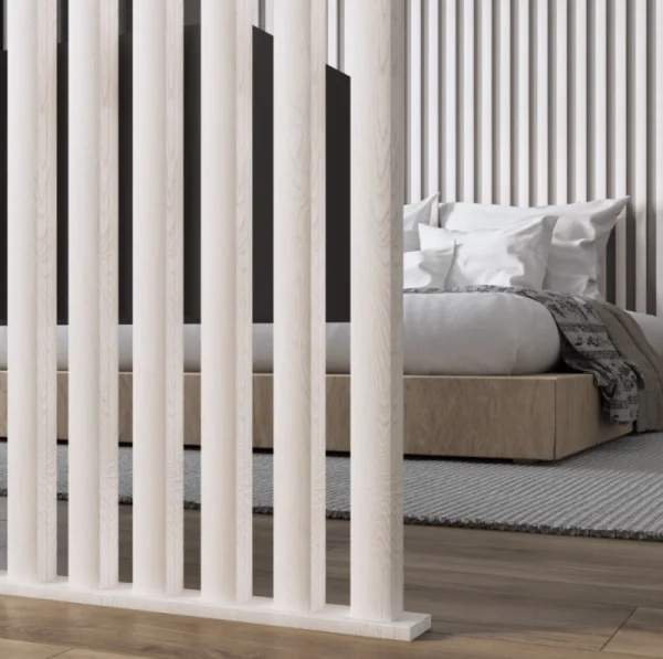 Рейка интерьерная МДФ Stella Бриона Light Ясень Айвори 16х40х2700мм