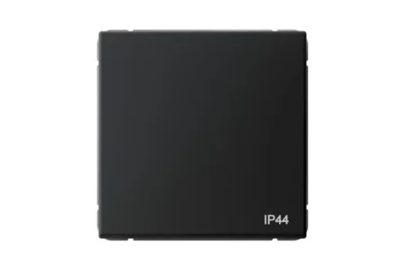 Переключатель 1-кл СП  Artgallery  IP44, 10АХ, механизм, карбон GAL441061 (Systeme Electric)  1