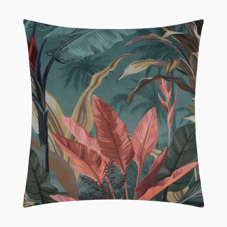 Наволочка декоративная Этель "Leaves" 45х45см полиэстер велюр 10068674 *1