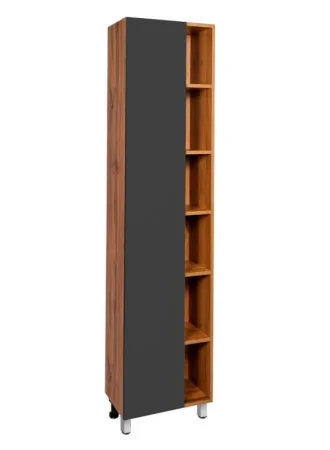 Пенал подвесной VIANT Бостон VBOS450G-PEN правый/левый 300х450х1900мм графит