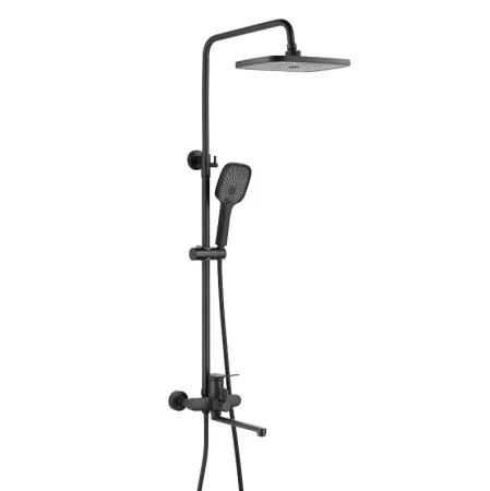 Душевая система Shevanik S6236H черный (4)