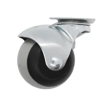 Опора колесная 50мм с пятой, поворот.подшипн., кругл. 4шт ЧИБИС/SANBERG М2178 серый