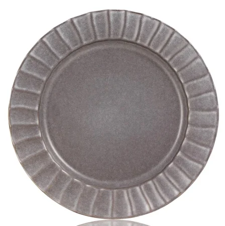 Тарелка обеденная Esprado "Onda" 26см каменная керамика ONDO26GE301 *1