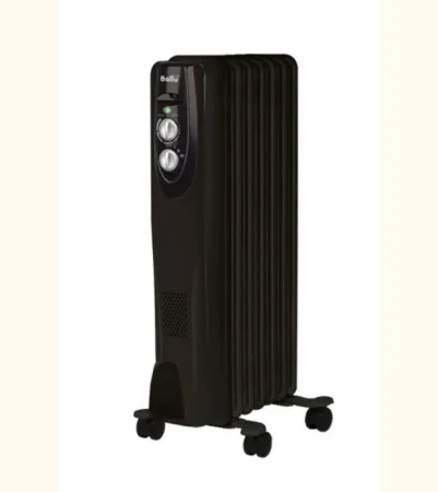 Радиатор масляный Ballu BOH/CL-07BRN 1500 Classic black черный 1,5кВт 7 секций