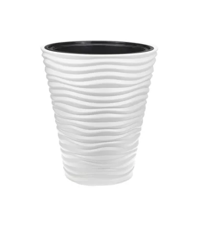 Кашпо для цветов Idea Дюна М3401 Белый 19,5л d340мм