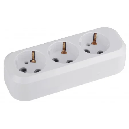 KX-3e ЭРА Колодка 3гн, зазeмл (20/1440) KX-3e ЭРА Колодка 3гн, зазeмл (20/1440)