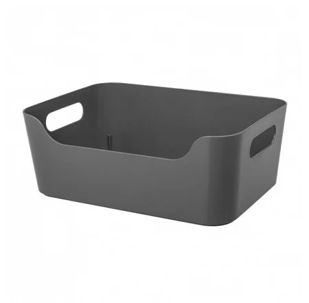 Корзина пластиковая  Scandi  4,6л 27х19х10,5см серый 43420081195 (Бытпласт ТД)  1