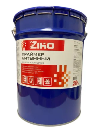 Праймер битумный универсальный ZIKO 16кг 20л (ХозДвор)  33