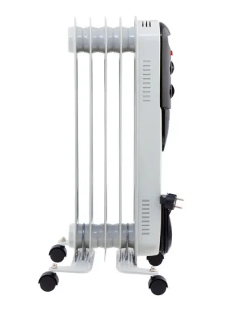 Обогреватель масляный MTX OCH-1000 1кВт 5 секций 98301