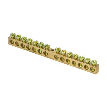 Шина PEN  ноль-земля  6х9мм 14 (креп. по краям) PROxima sn0-63-14-k-r (EKF)  10