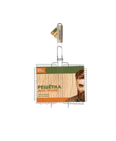 Решетка-гриль универсальная глубокая облегченная 58(+5)х38х28х4см BoyScout 61642  1