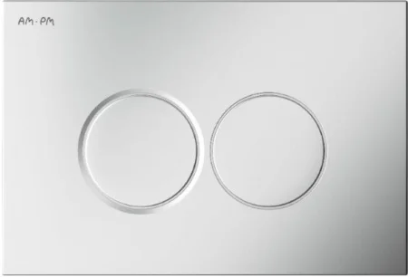 Клавиша для инсталляции Am.Pm I070131 пластик хром матовый