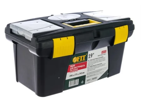 Ящик для инструмента пластиковый 19" Fit 65573 490х275х240мм