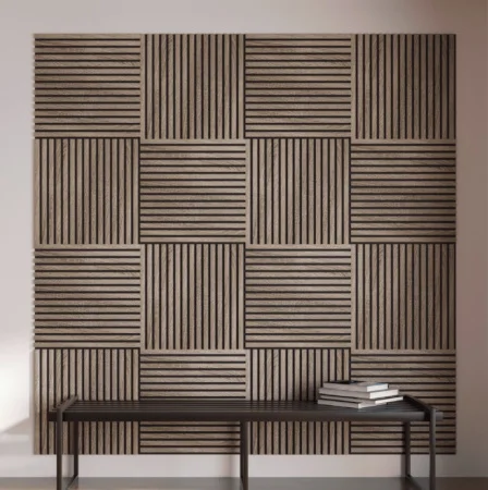 Панель стеновая Акустическая Stella Comfort Standart Дуб Винтаж 600х600х9