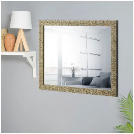 Зеркало настенное в багете тёмное золото 50х60см 10203272 *1